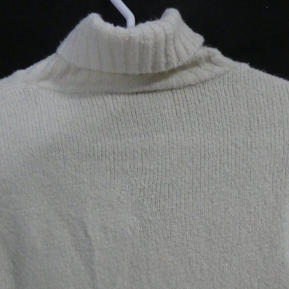 CLOCKHOUSE | UK size 12 | Cream Knit Turtleneck Sweater - Picture 11 of 16